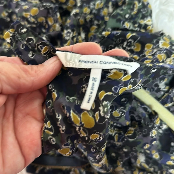 French Connection Floral Romper Sz 16 - Picture 10 of 14